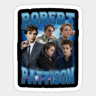 RETRO VINTAGE ROBERT PATTINSON BOOTLEG STYLE Sticker